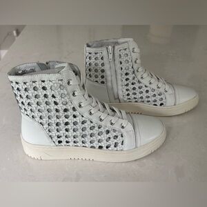 Free People Hayes High Top Leather Sneaker